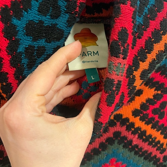 Farm Rio Rauti Beaded Sweater Size Large - Picture 3 of 7